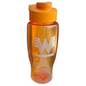 Whataburger Bold Orange Swag 9” Tall Water Bottle